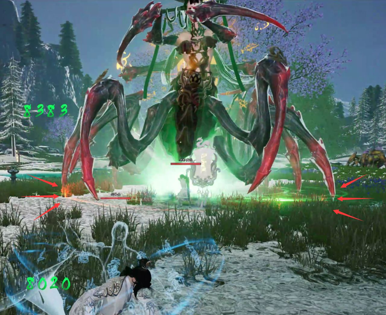 蜀山初章魔蛛玄炔怎么打